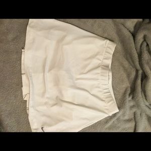 NIKE white tennis skirt